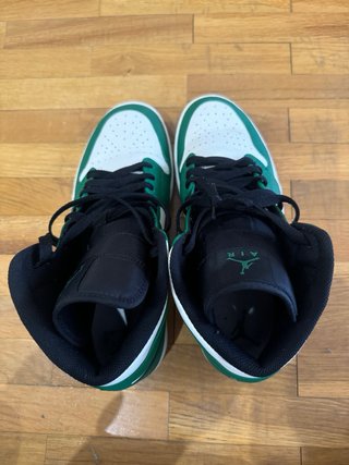 Air Jordan 1 Mid Verde Talla 44 US 10