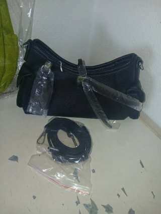 Bolsos dorados y verdes mujer
