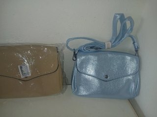 Bolsos dorados y verdes mujer