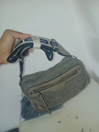Bolsos dorados y verdes mujer