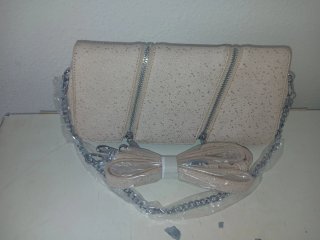 Bolsos dorados y verdes mujer