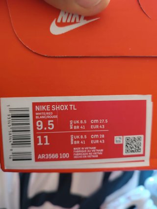 Nike Shox Scarpe Donna Argento Bianco Tg 41