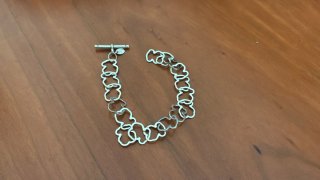 Pulsera Tous Oso Plata