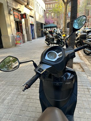 OCASÍON Moto SYM Symphony 200 ST Marrón/Plata