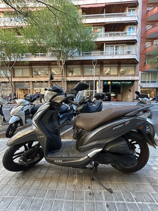OCASÍON Moto SYM Symphony 200 ST Marrón/Plata