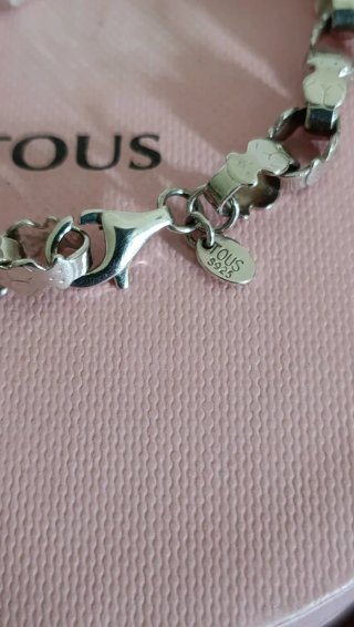 Pulsera Tous Oso Plata Ley