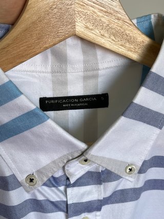 Camisa Rayas Purificacion Garcia Talla L