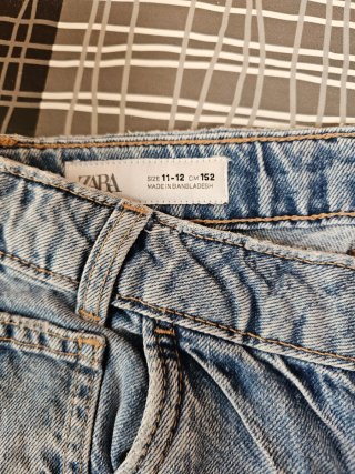 Pantalón vaquero niña desgastado 11 - 12 años