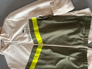Chándal Lacoste Beige y Verde original nuevo
