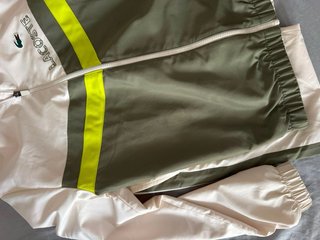 Chándal Lacoste Beige y Verde original nuevo