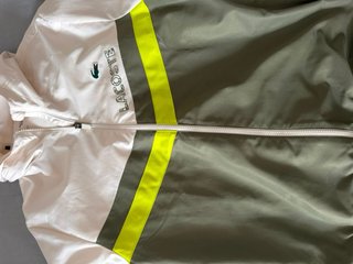 Chándal Lacoste Beige y Verde original nuevo