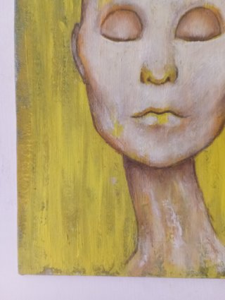Quadro cartoncino tela "Alba del sogno cosciente"