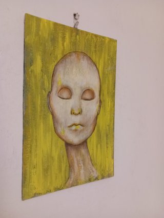 Quadro cartoncino tela "Alba del sogno cosciente"