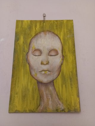 Quadro cartoncino tela "Alba del sogno cosciente"
