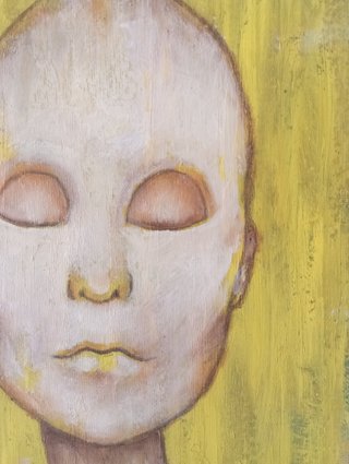 Quadro cartoncino tela "Alba del sogno cosciente"