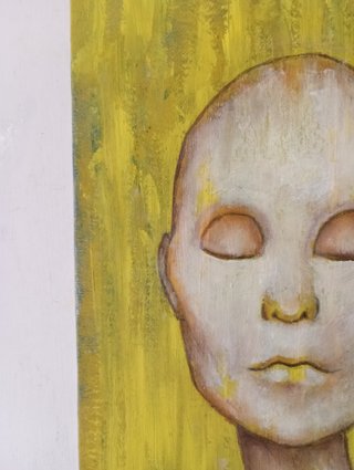 Quadro cartoncino tela "Alba del sogno cosciente"