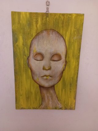 Quadro cartoncino tela "Alba del sogno cosciente"