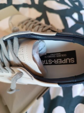 Golden Goose Sneakers Bianche e Grigie