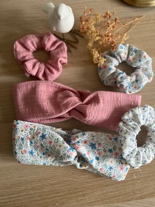 Bandana/diadema para el pelo artesanal