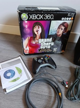 Xbox 360 Elite Negra. 256 Mb.
