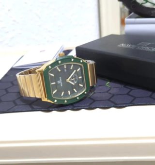 Reloj Naviforce Hombre Dorado y Verde