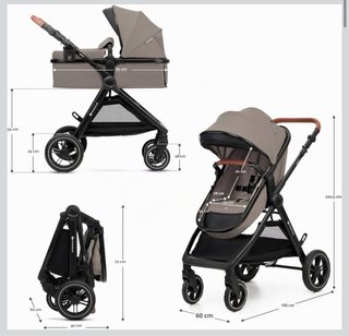 Carrito bebé Kinderkraft Esme 3 en 1
