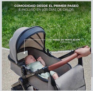 Carrito bebé Kinderkraft Esme 3 en 1