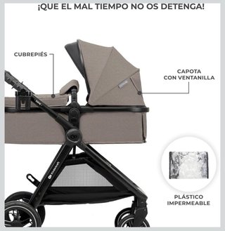 Carrito bebé Kinderkraft Esme 3 en 1