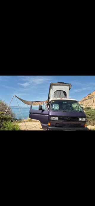 Caravana furgotena camper wolkswagen t3 caravelle