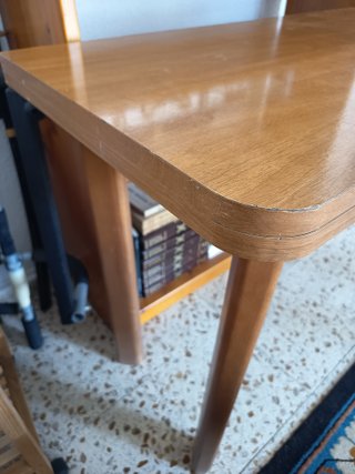 Mesa comedor plegable madera