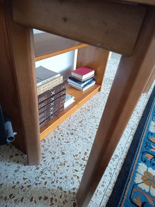 Mesa comedor plegable madera