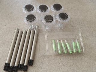 Luci Solari LED Giardino Set 6 Pezzi Nuove.