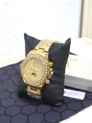 Reloj Olevs Automático Dorado Hombre