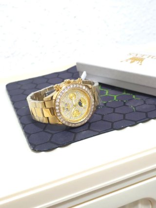 Reloj Olevs Automático Dorado Hombre