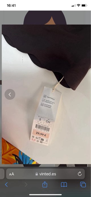 Camiseta Oysho marrón