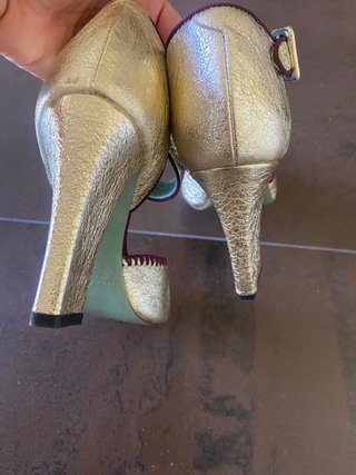 Sandali Paola d’Arcano oro