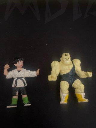 Pack 7 Figuras Goma Dragon Ball Z Ab Toys Años 90