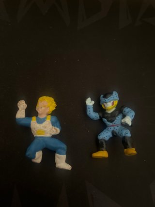 Pack 7 Figuras Goma Dragon Ball Z Ab Toys Años 90