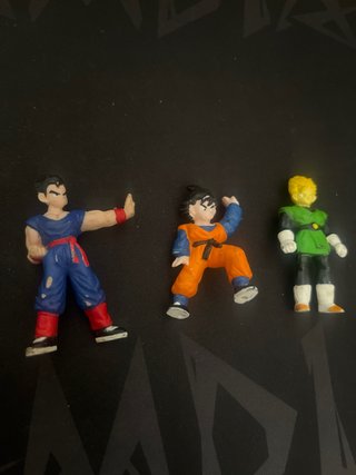 Pack 7 Figuras Goma Dragon Ball Z Ab Toys Años 90