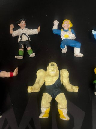 Pack 7 Figuras Goma Dragon Ball Z Ab Toys Años 90