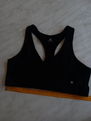 Top sportivo Domyos nero