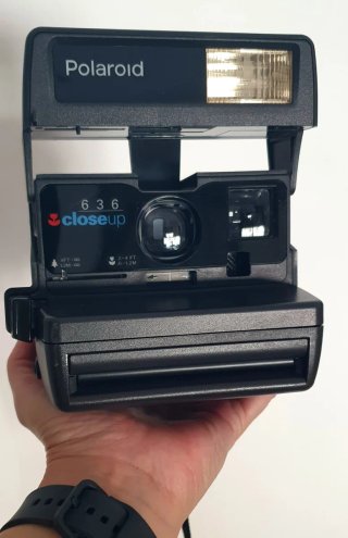 Polaroid 636 Close Up Cámara Instantánea vintage