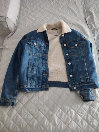 Chaqueta vaquera borrego Talla M