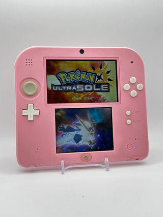 Nintendo 2DS Rosa + Caricatore + Pennino + SD 4GB