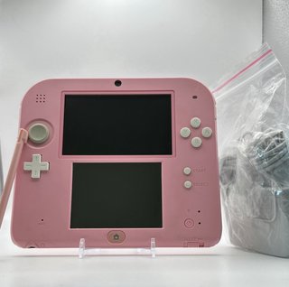 Nintendo 2DS Rosa + Caricatore + Pennino + SD 4GB