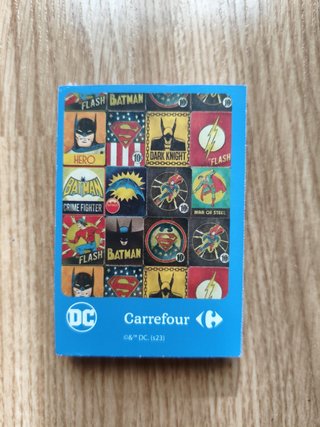 Lote Cartas DC Comics Superhéroes y Villanos