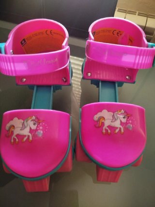 Patines ajustables Unicornio + protecciones