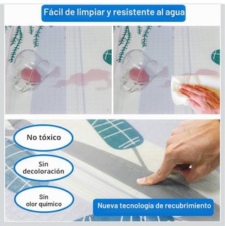Alfombra de Juegos para Bebe reversible