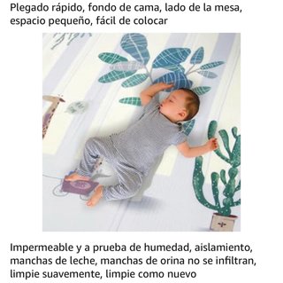 Alfombra de Juegos para Bebe reversible