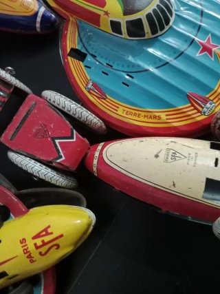 Colección 12 Juguetes SFA Paris Años 50